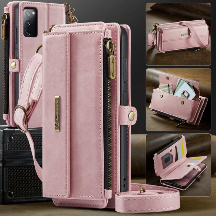 Caseme - CASEME C39 Fodral till Samsung Galaxy S20 FE - Rosa