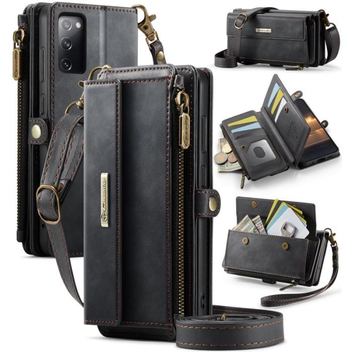 Caseme - CASEME C39 Fodral till Samsung Galaxy S20 FE - Svart