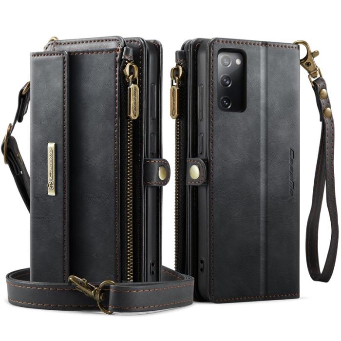 Caseme - CASEME C39 Fodral till Samsung Galaxy S20 FE - Svart