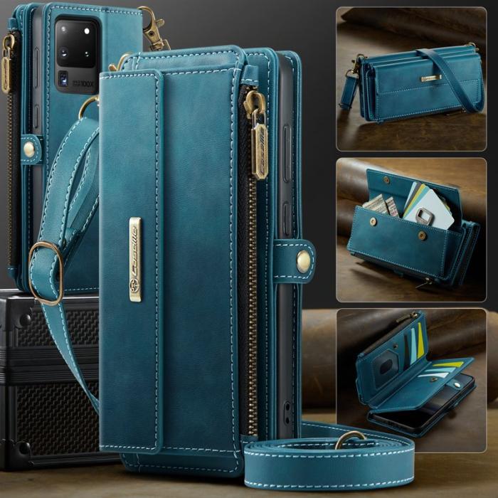 Caseme - CASEME C39 Fodral till Samsung Galaxy S20 Ultra - Grön