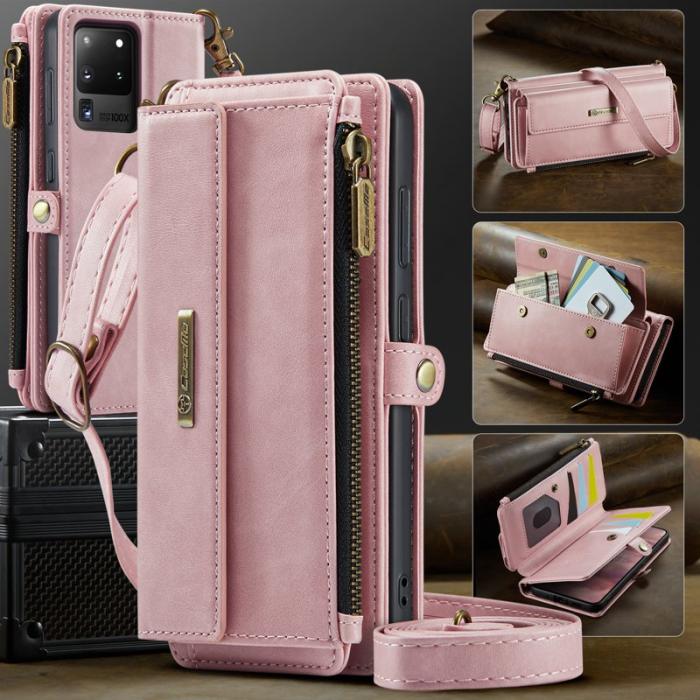 Caseme - CASEME C39 Fodral till Samsung Galaxy S20 Ultra - Rosa