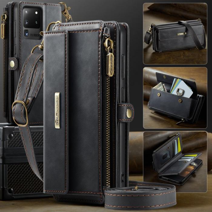 Caseme - CASEME C39 Fodral till Samsung Galaxy S20 Ultra - Svart