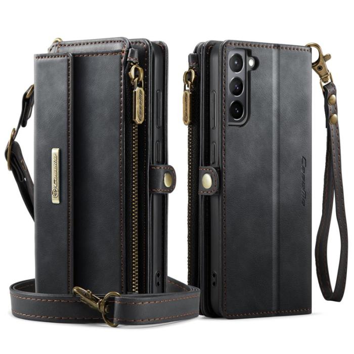 Caseme - CASEME C39 Fodral till Samsung Galaxy S21 4G/5G - Svart