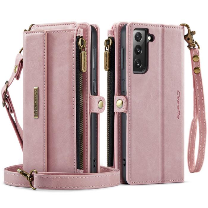 Caseme - CASEME C39 Fodral till Samsung Galaxy S21 FE 5G - Rosa