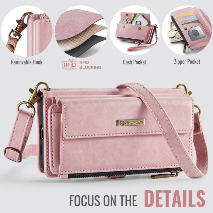 Caseme - CASEME C39 Fodral till Samsung Galaxy S21 FE 5G - Rosa