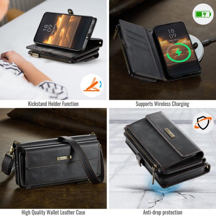 Caseme - CASEME C39 Fodral till Samsung Galaxy S21 FE 5G - Svart