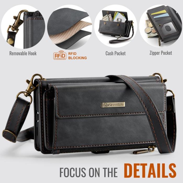 Caseme - CASEME C39 Fodral till Samsung Galaxy S21 FE 5G - Svart