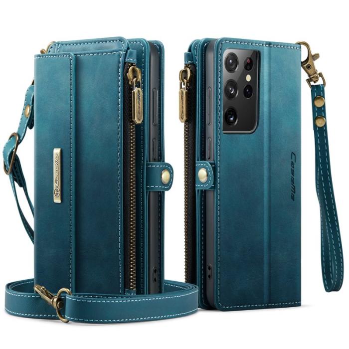 Caseme - CASEME C39 Fodral till Samsung Galaxy S21 Ultra 5G - Grön