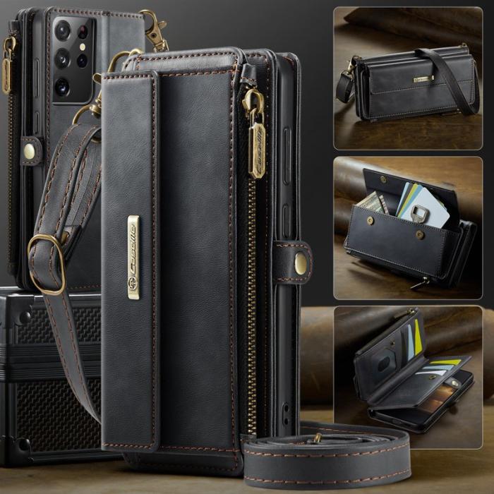 Caseme - CASEME C39 Fodral till Samsung Galaxy S21 Ultra 5G - Svart