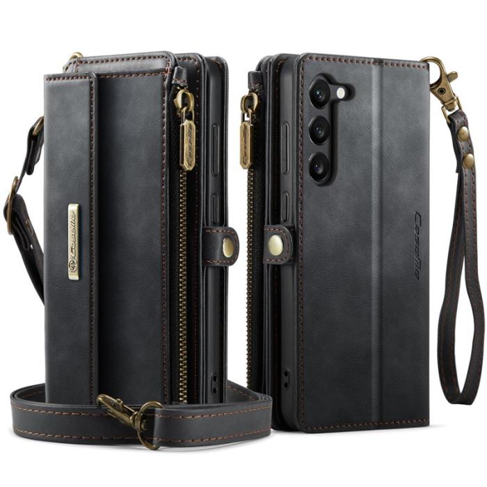 Caseme - CASEME C39 Fodral till Samsung Galaxy S23 med RFID, Svart