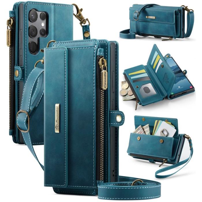 Caseme - CASEME C39 Fodral till Samsung Galaxy S23 Ultra - Grön