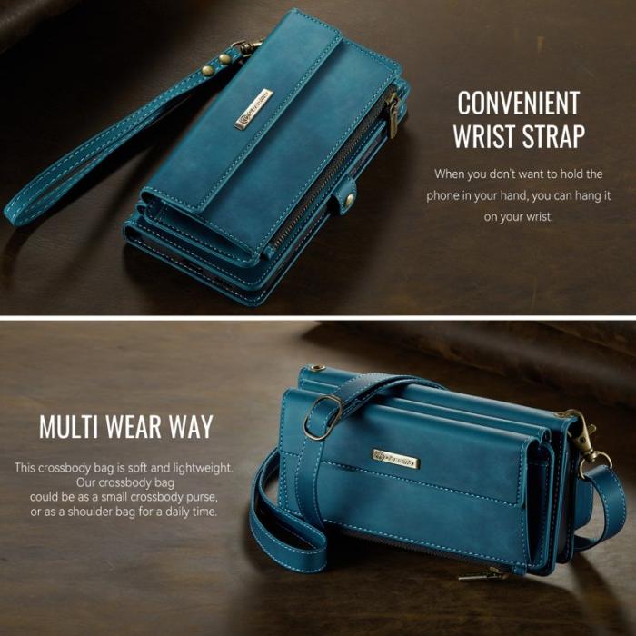 Caseme - CASEME C39 Fodral till Samsung Galaxy S25 - Grön, RFID-blockerande