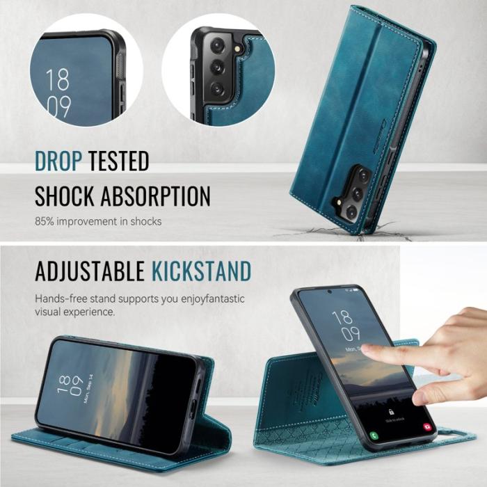 Caseme - CASEME C49 Fodral för Samsung Galaxy S21+ 5G MagSafe Grön