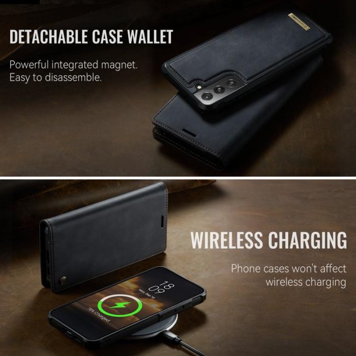 Caseme - CASEME C49 Fodral för Samsung Galaxy S21 FE 5G - Svart