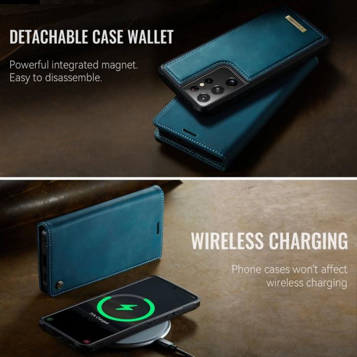 Caseme - CASEME C49 Fodral för Samsung Galaxy S21 Ultra 5G Grön