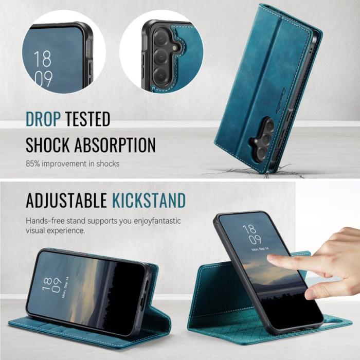 Caseme - CASEME C49 Fodral för Samsung Galaxy S23 FE MagSafe Grön