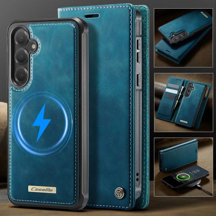 Caseme - CASEME C49 Fodral för Samsung Galaxy S25 FE MagSafe Grön