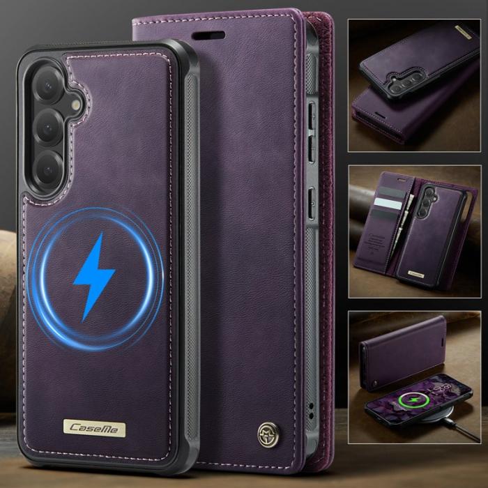 Caseme - CASEME C49 Fodral för Samsung Galaxy S25 FE MagSafe Lila