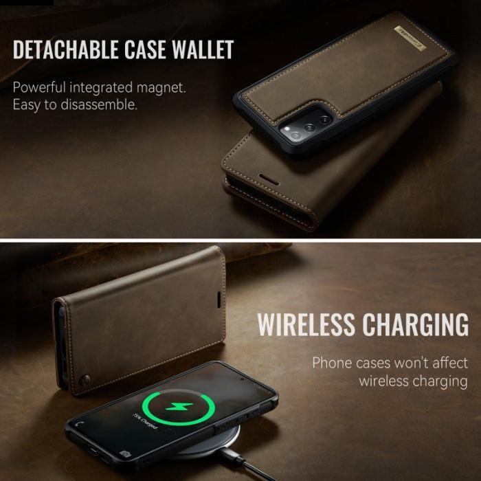 Caseme - CASEME C49 Fodral till Samsung Galaxy S20 FE MagSafe Kaffe