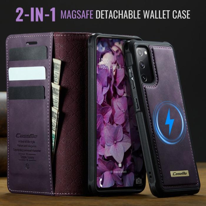 Caseme - CASEME C49 Fodral till Samsung Galaxy S20 FE MagSafe Lila
