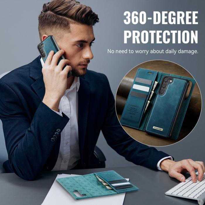 Caseme - CASEME C49 Fodral till Samsung Galaxy S23 MagSafe Grön