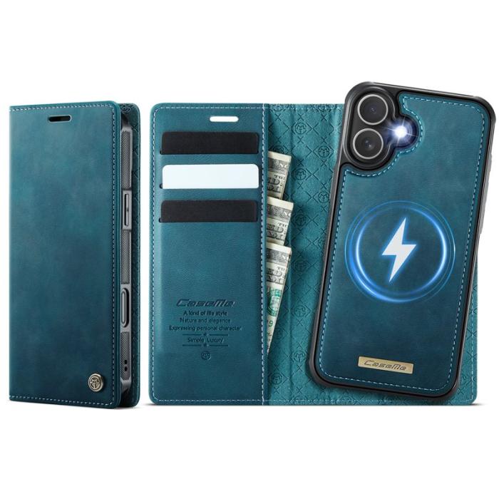 Caseme - CASEME C49 iPhone 16 Plus Skal MagSafe RFID Grön