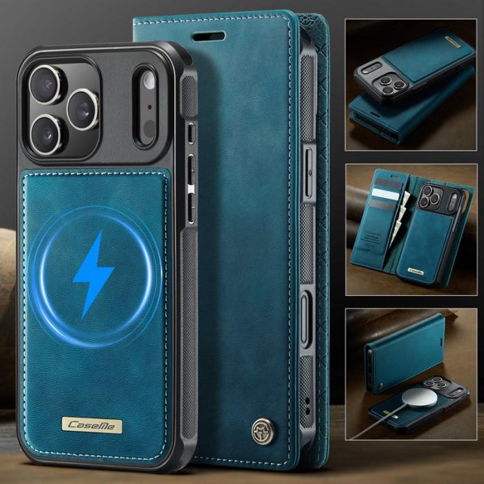 Caseme - CASEME C49 iPhone 17 Pro Skal MagSafe RFID Blocker Grön