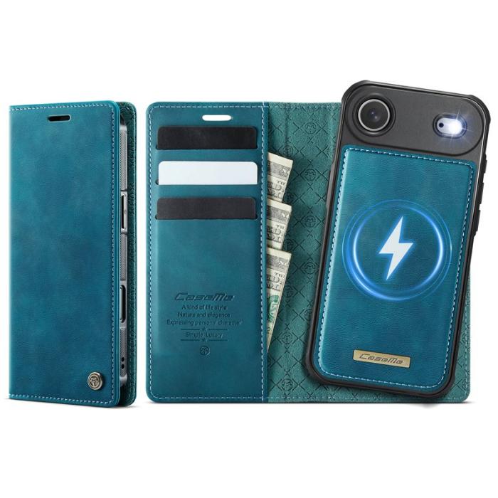 Caseme - CASEME C49 iPhone Air Skal MagSafe RFID Blockering Grön