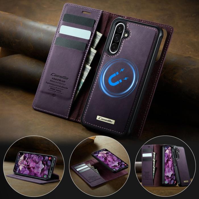 Caseme - CASEME C49 Magnetiskt Fodral för Samsung Galaxy A17 5G - Lila