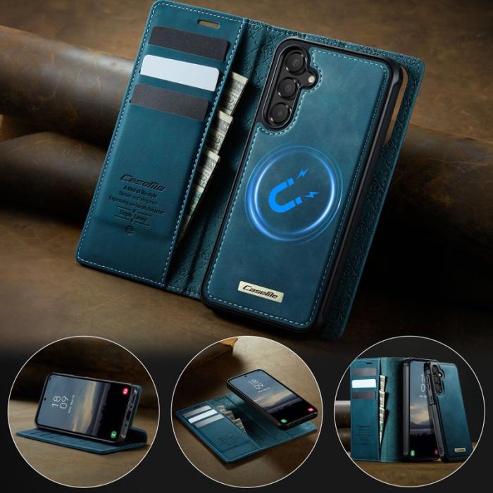 Caseme - CASEME C49 Magnetiskt Fodral för Samsung Galaxy A35/A55 5G - Grön