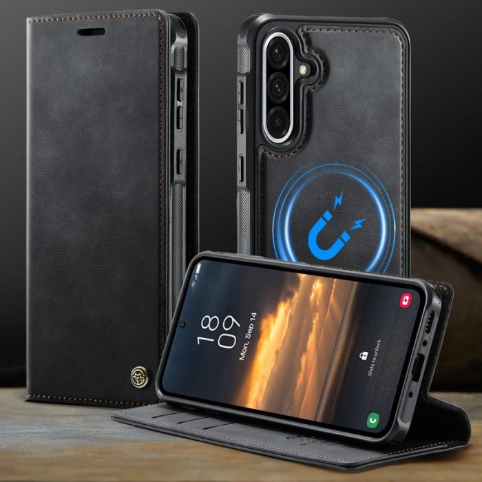 Caseme - CASEME C49 Magnetiskt Fodral för Samsung Galaxy A36 5G - Svart