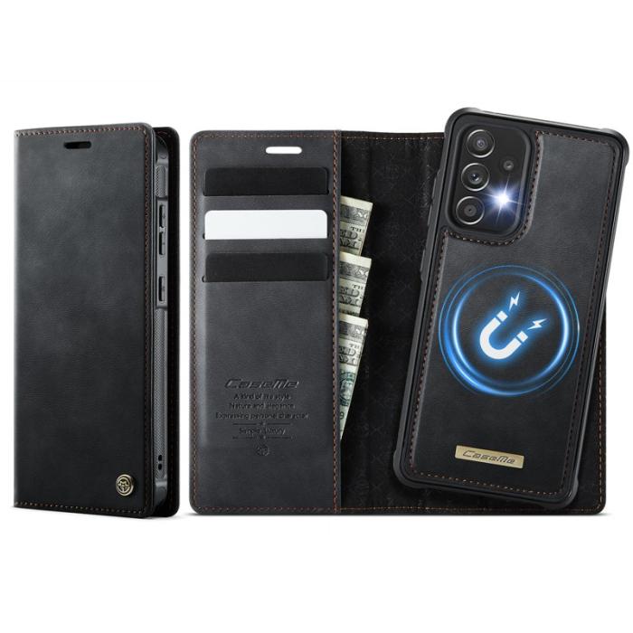 Caseme - CASEME C49 Magnetiskt Fodral för Samsung Galaxy A52s 5G - Svart