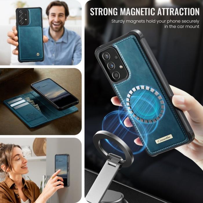 Caseme - CASEME C49 Magnetiskt Fodral för Samsung Galaxy A53 5G - Grön