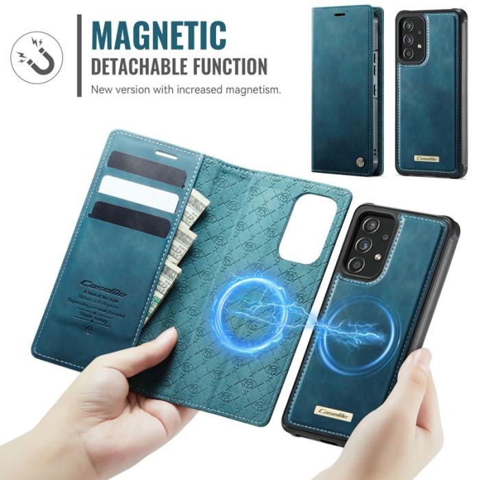 Caseme - CASEME C49 Magnetiskt Fodral för Samsung Galaxy A53 5G - Grön