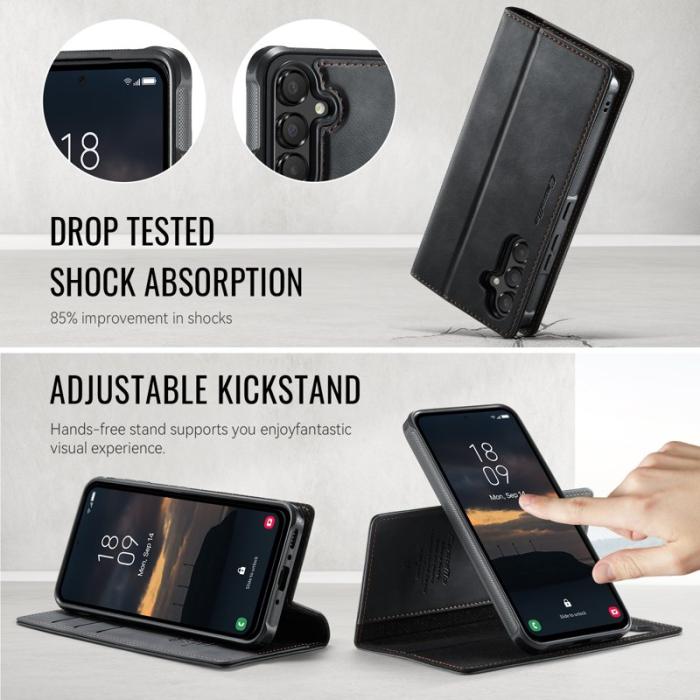 Caseme - CASEME C49 Magnetiskt Fodral för Samsung Galaxy A54 5G - Svart