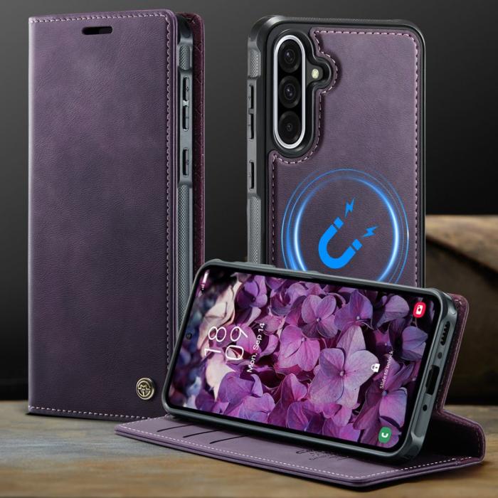 Caseme - CASEME C49 Magnetiskt Fodral till Samsung Galaxy A36 5G - Lila