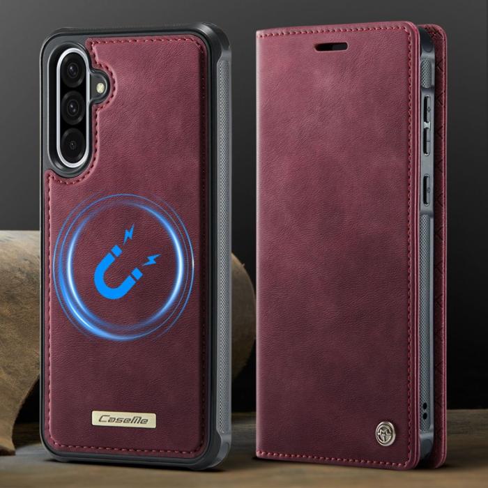 Caseme - CASEME C49 Samsung Galaxy A56 5G Mobilskal RFID-Skydd Röd