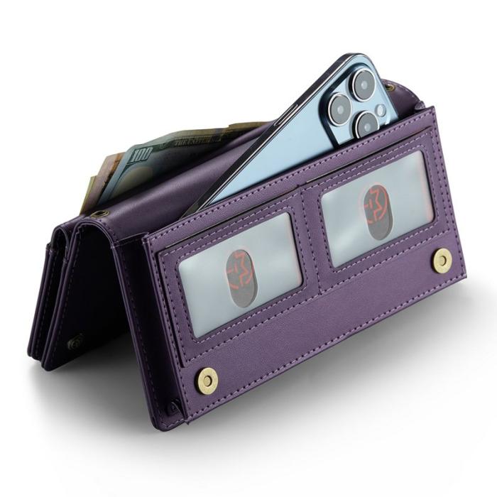 Caseme - CASEME Me10 Crossbody Bag för 4.0-6.7'' Telefon Lila