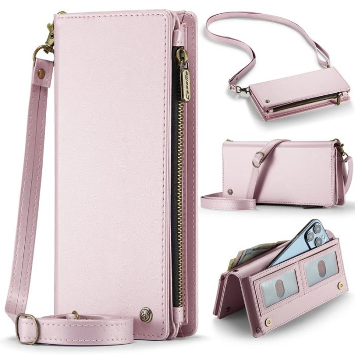 Caseme - CASEME Me10 Crossbody Bag för 4.0-6.7'' Telefon - Rosa