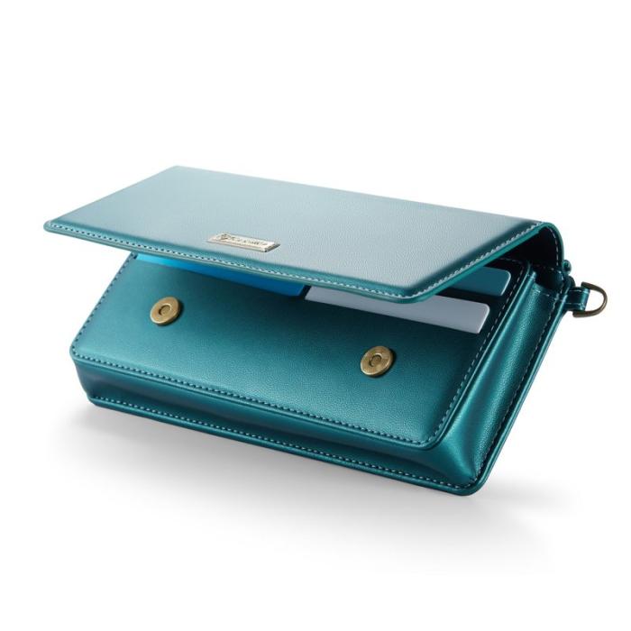 Caseme - CASEME Me30 Telefonläderväska RFID-blockerande Grön