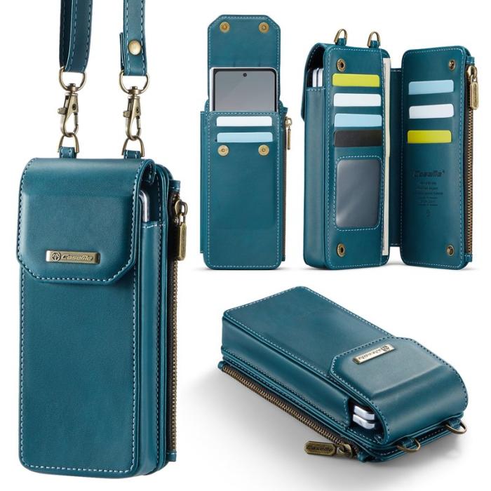 Caseme - CASEME ME40 Crossbody Bag för Samsung Galaxy Z Fold7 5G - Blå
