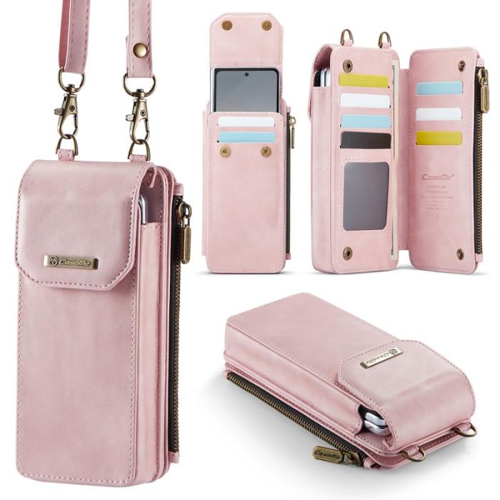 Caseme - CASEME ME40 Crossbody Bag Samsung Galaxy Z Fold7 5G Pink