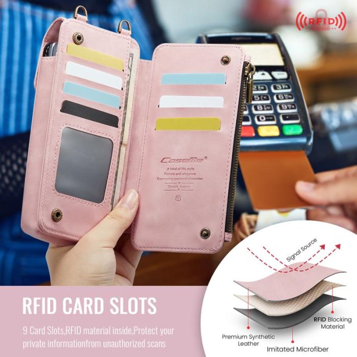 Caseme - CASEME ME40 Crossbody Bag Samsung Galaxy Z Fold7 5G Pink