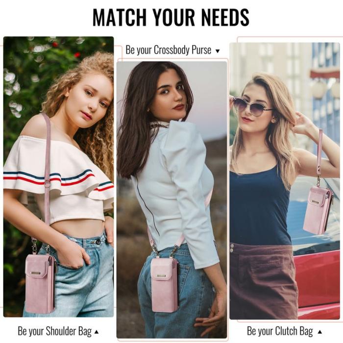 Caseme - CASEME ME40 Crossbody Bag Samsung Galaxy Z Fold7 5G Pink