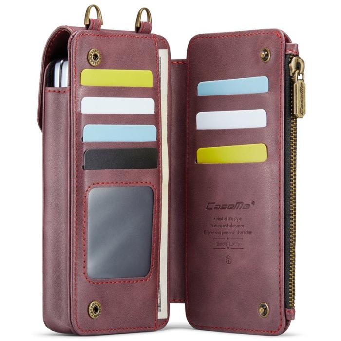 Caseme - CASEME ME40 Crossbody Bag Samsung Galaxy Z Fold7 5G Röd