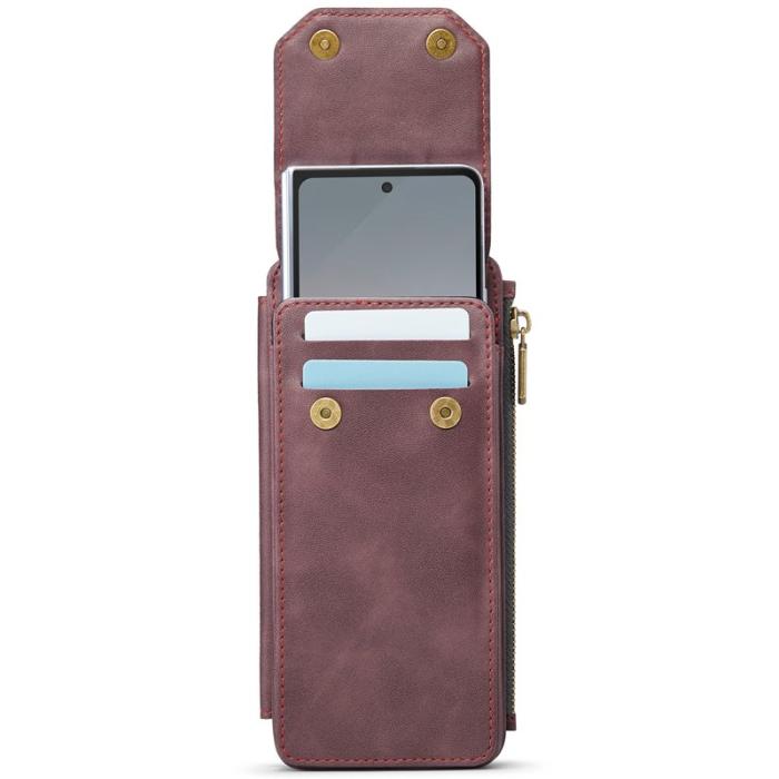 Caseme - CASEME ME40 Crossbody Bag Samsung Galaxy Z Fold7 5G Röd