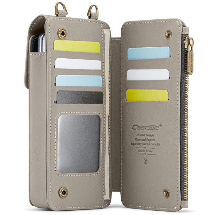 Caseme - CASEME ME50 Telefonaxelväska för Samsung Galaxy Z Fold7 Grå