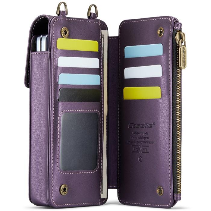 Caseme - CASEME ME50 Telefonaxelväska för Samsung Galaxy Z Fold7 Lila