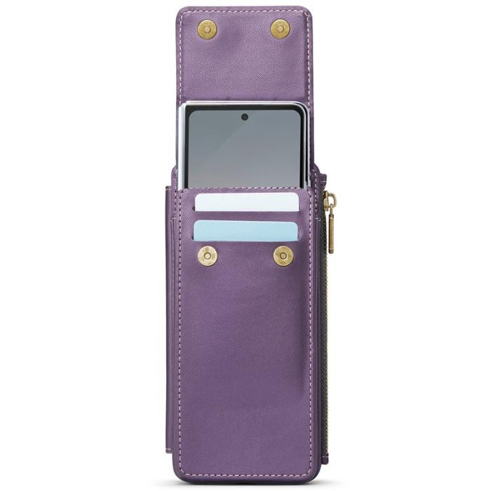 Caseme - CASEME ME50 Telefonaxelväska för Samsung Galaxy Z Fold7 Lila
