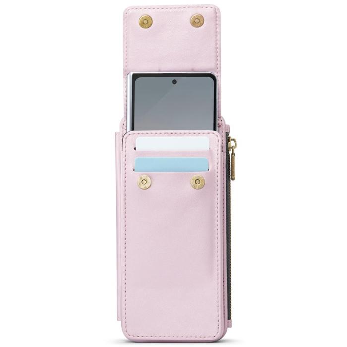 Caseme - CASEME ME50 Telefonaxelväska för Samsung Galaxy Z Fold7 Rosa